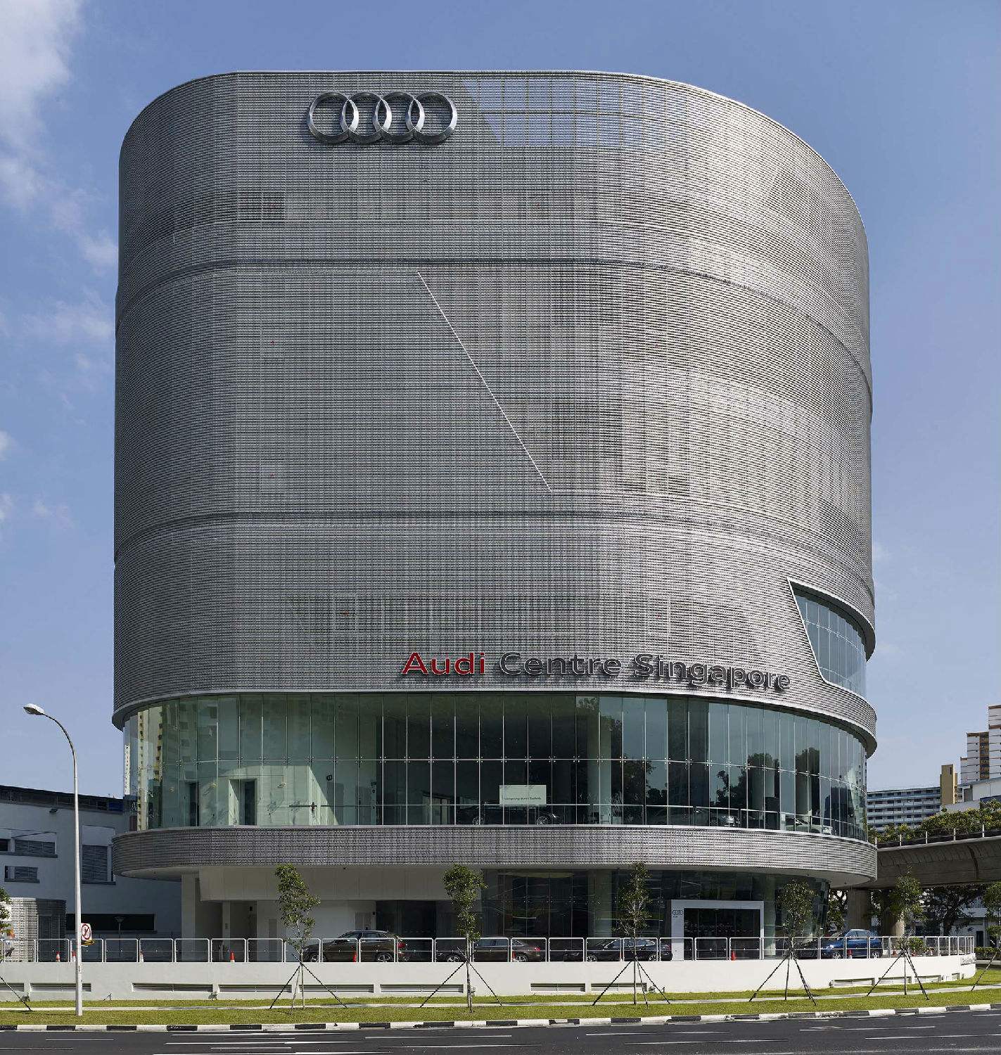 奧迪外墻沖孔鋁板